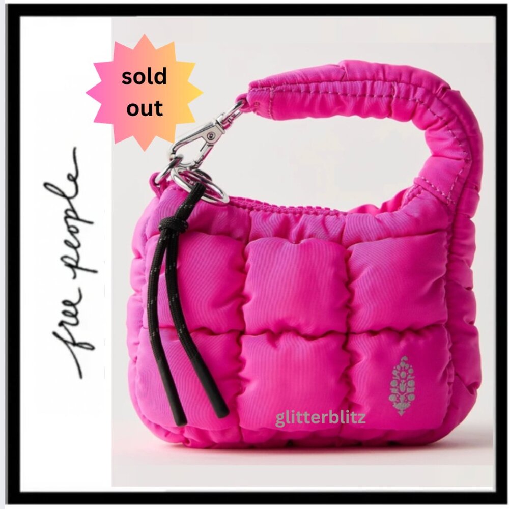 Free People Quilted Micro Pouch  -  Last One in Stock
